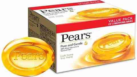 Pears Pure & Gentle Soap 3 x 125 g